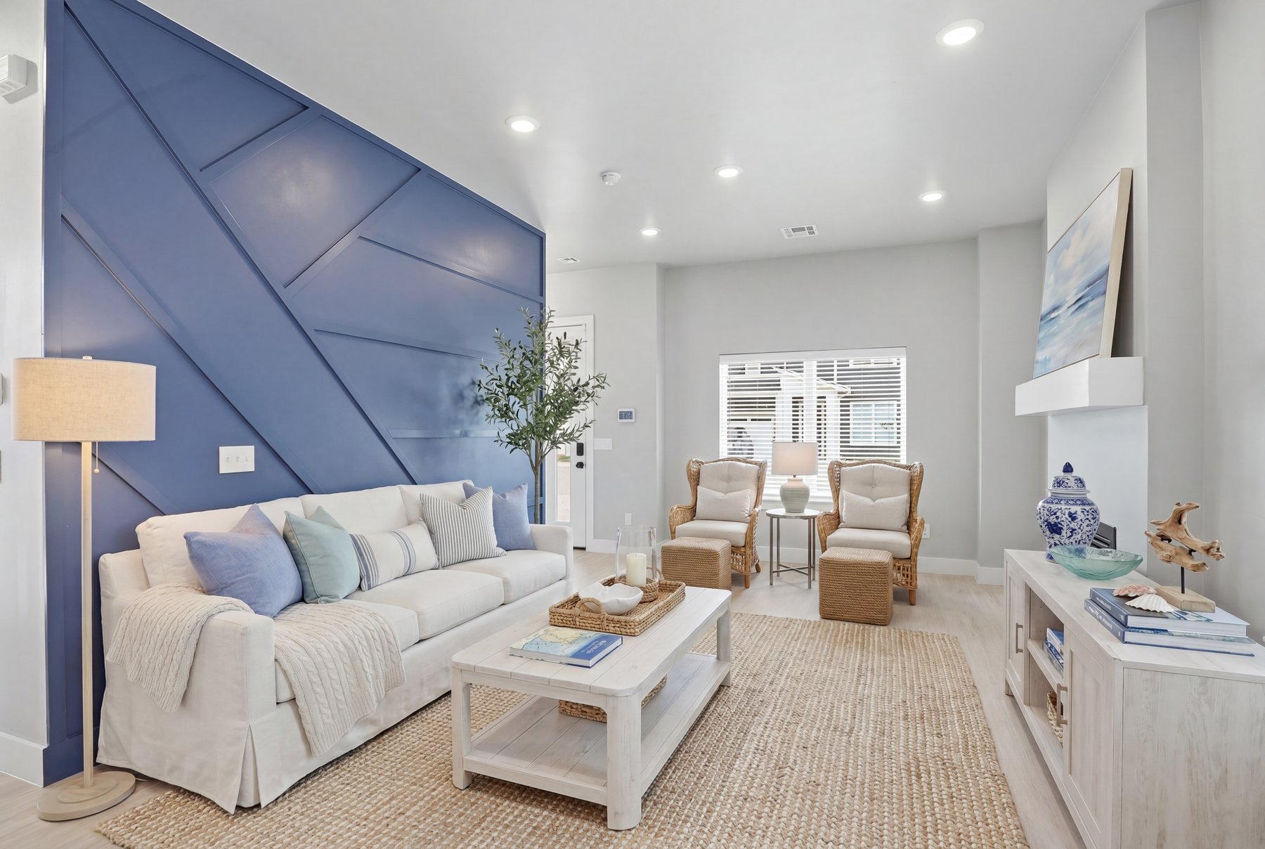 Room after virtual staging
